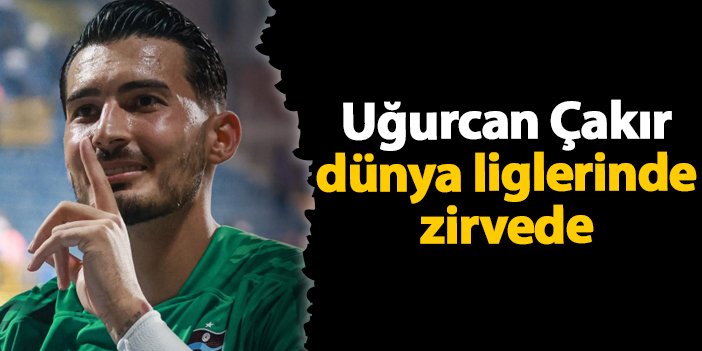 Trabzonspor’da Uğurcan Çakır dünya liglerinde zirvede! | Trabzon Haber