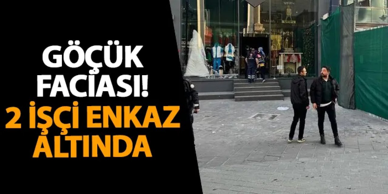 İstanbul’da göçük faciası! 2 işçi enkaz altında | Trabzon Haber