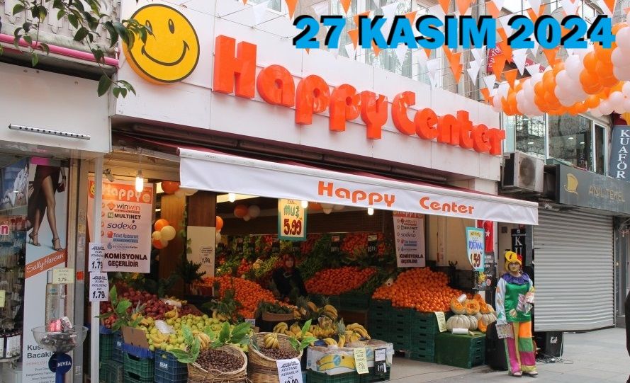 HAPPY CENTER 27 KASIM 2024 AKTÜEL ÜRÜN KATALOĞU: FİYATLAR DÜŞÜYOR, TAZELİK YÜKSELİYOR: HAPPY CENTER’DA MEYVE & SEBZE ZİRVESİ! – Market Katalog