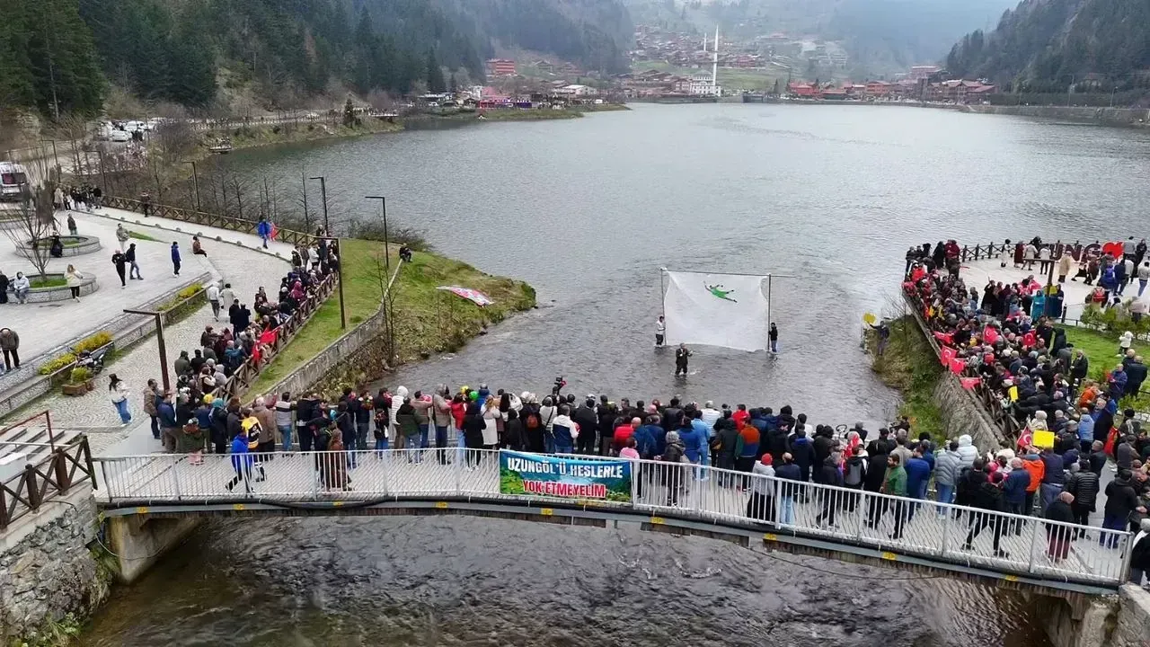 Uzungöl Halkının Mücadelesine Türes Şube Başkanından Destek! – Günebakış Trabzon