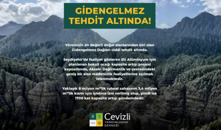 Gidengelmez Dağları İçin Kritik Süreç: Bölge Halkından Madencilik Projesine Tepki